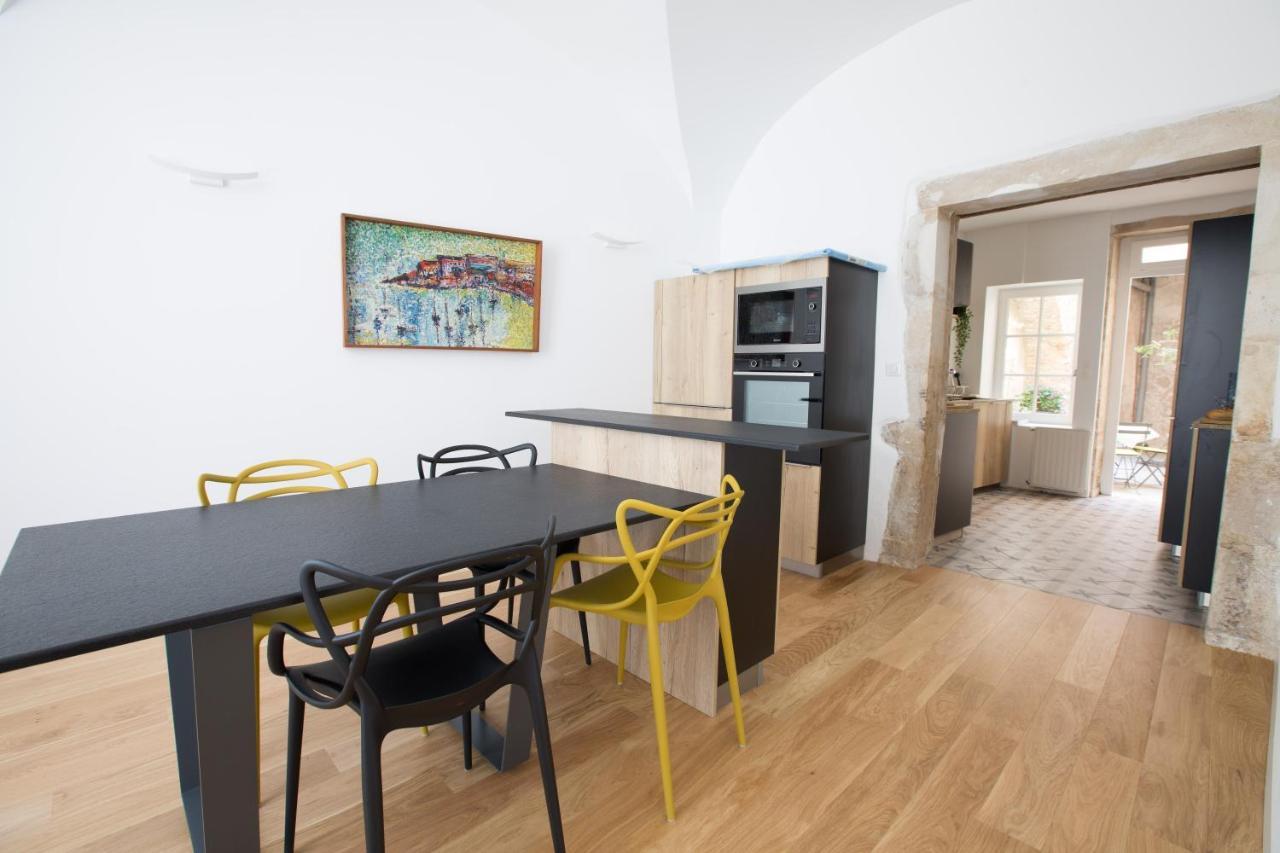L'Aubertine - Appartement Hypercentre Avec Terrasse Beaune  Exteriér fotografie