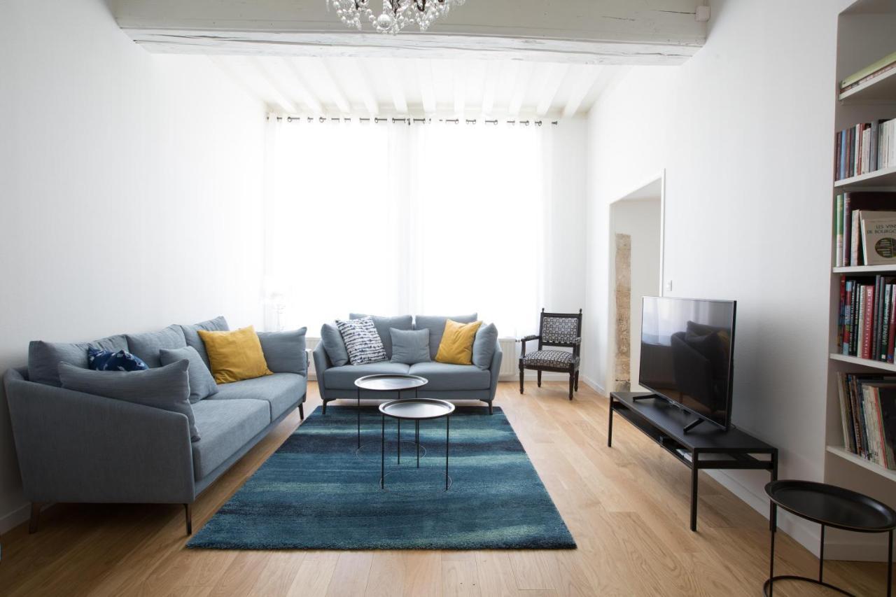 L'Aubertine - Appartement Hypercentre Avec Terrasse Beaune  Exteriér fotografie