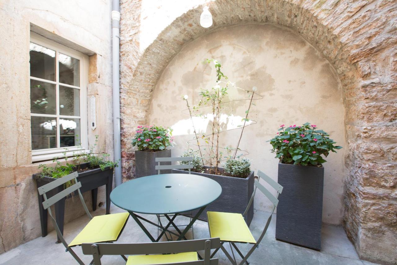 L'Aubertine - Appartement Hypercentre Avec Terrasse Beaune  Exteriér fotografie