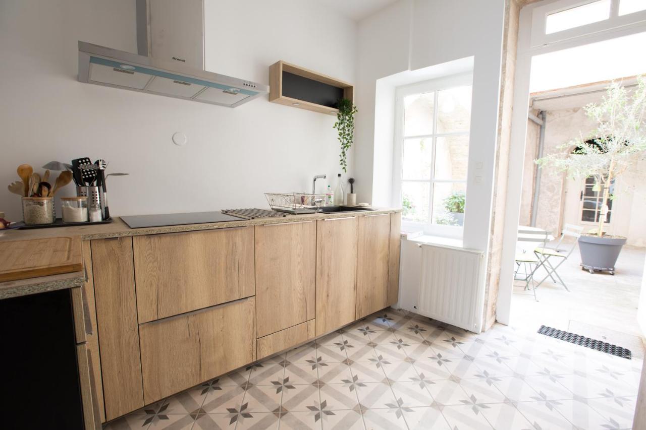 L'Aubertine - Appartement Hypercentre Avec Terrasse Beaune  Exteriér fotografie